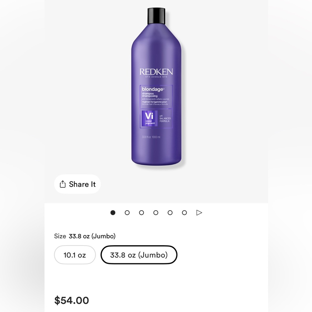 Redken Blondage Purple Shampoo for Blonde Hair - Picture 7 of 7